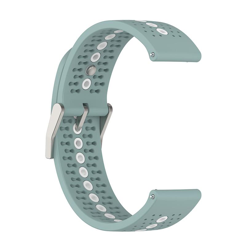 22mm Dual Color Watch Bands Waterproof Adjustable Soft Silicone Replacement Straps for Suunto 9 Speak Rock Cyan/White
22mm Dual Color Watch Bands Waterproof Adjustable Soft Silicone Replacement Straps for Suunto 9 Speak Rock Cyan/White