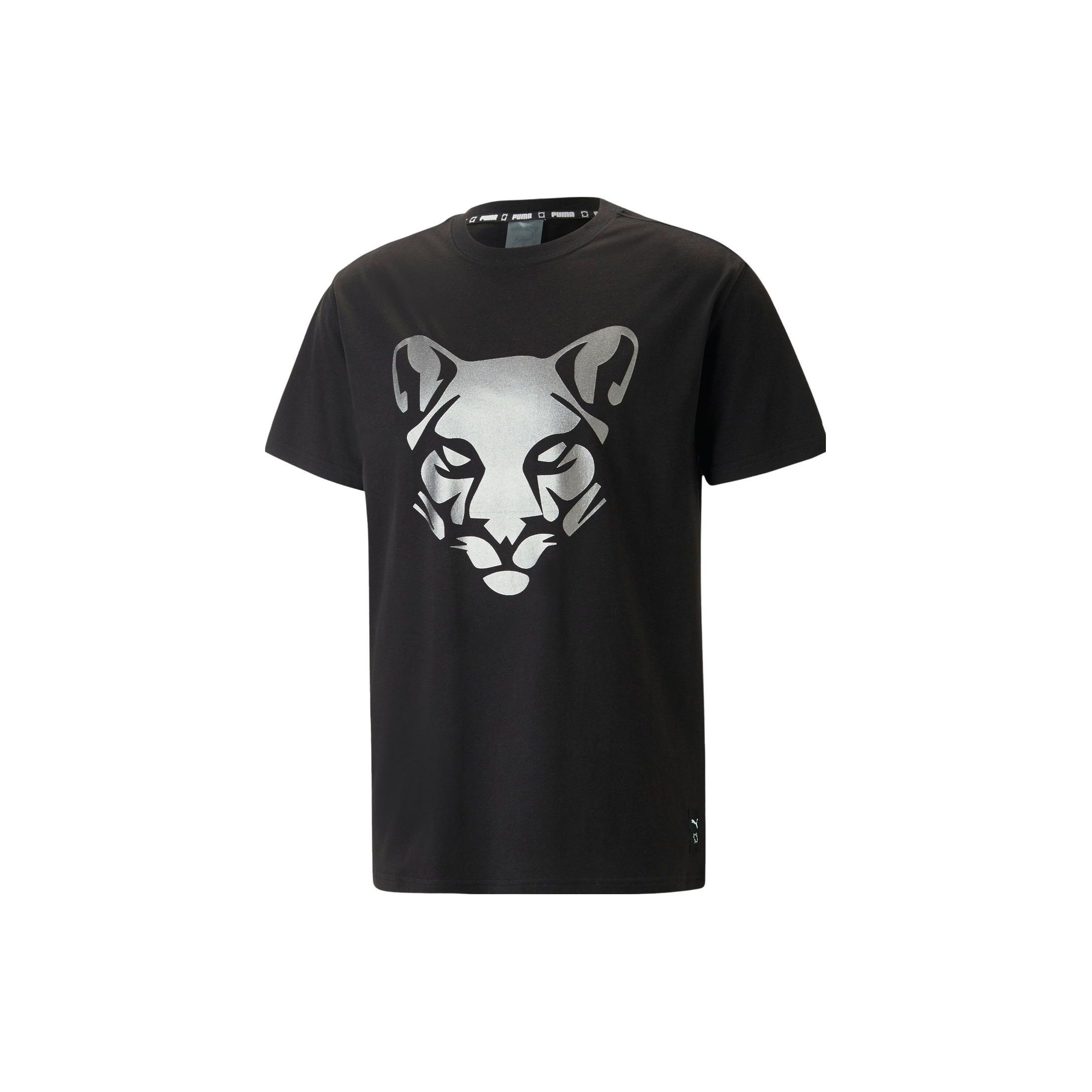 Puma Футболка с логотипом и принтом животных для баскетбола, спортивная, повседневная, дышащая, с круглым вырезом и коротким рукавом, мужская, черная 538564-01 XL
Puma Футболка с логотипом и принтом животных для баскетбола, спортивная, повседневная, дышащая, с круглым вырезом и коротким рукавом, мужская, черная 538564-01 XL