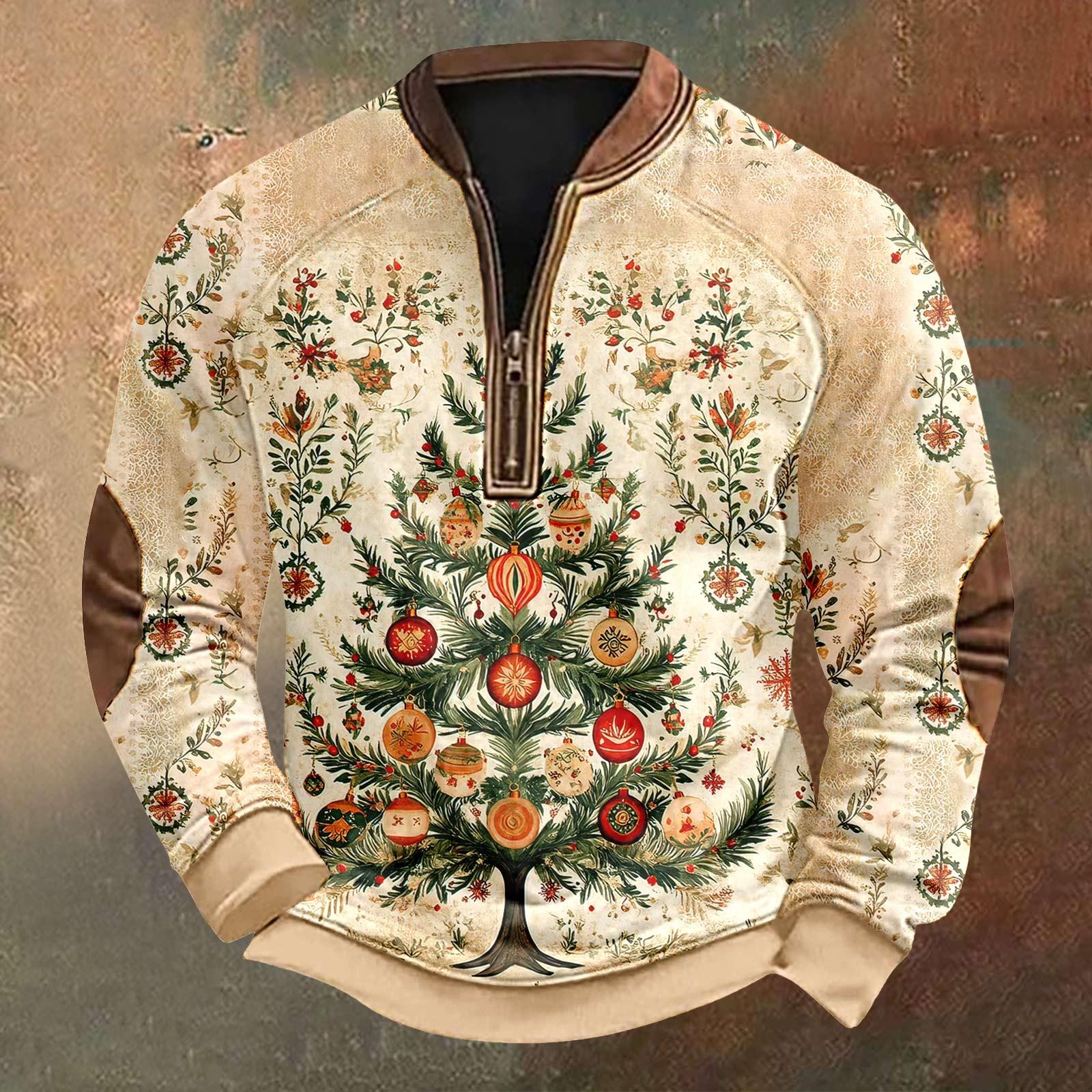 Мужская рождественская ретро-повседневная толстовка на молнии XXL чёрный
Мужская рождественская ретро-повседневная толстовка на молнии XXL чёрный