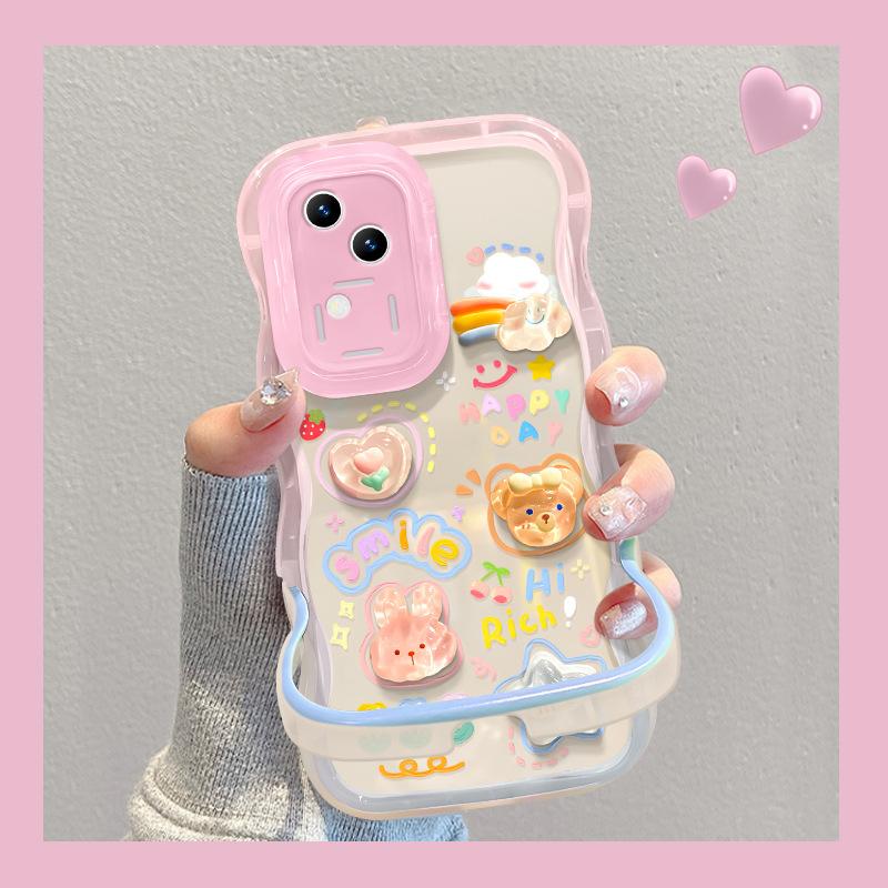 Подходит для чехла для мобильного телефона Opporeno10 Vivos10 Милая кукла-облачко Redmi K60 Силиконовый невидимый двойной кронштейн OPPO Reno12
Подходит для чехла для мобильного телефона Opporeno10 Vivos10 Милая кукла-облачко Redmi K60 Силиконовый невидимый двойной кронштейн OPPO Reno12