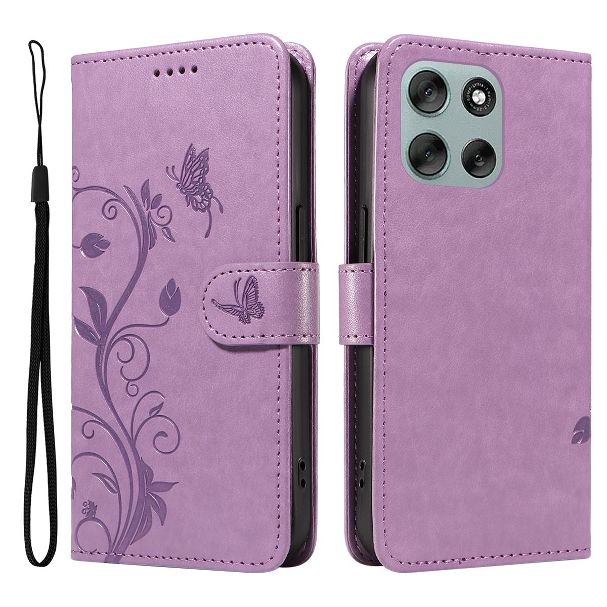For Motorola Moto G56 5G PU Leather Cases Flower Pattern Wallet Stand Phone Cover with Strap Light Purple
For Motorola Moto G56 5G PU Leather Cases Flower Pattern Wallet Stand Phone Cover with Strap Light Purple