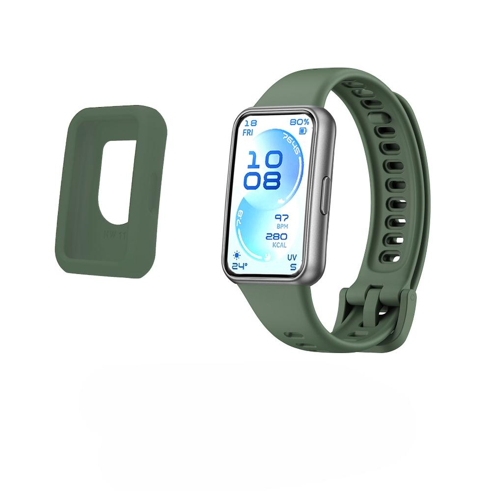 Silicone Watchband +Case with For Huawei Band 11 For Huawei band 11 зелёный
Silicone Watchband +Case with For Huawei Band 11 For Huawei band 11 зелёный
