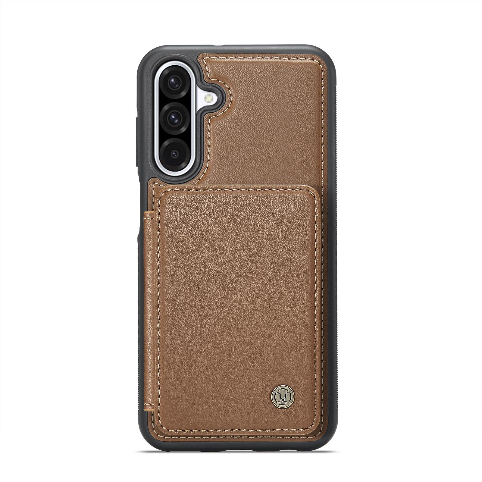 For Samsung Galaxy A26 5G Case JEEHOOD J05 Leather Mobile Cover with Detachable Magnetic Card Bag Purple
For Samsung Galaxy A26 5G Case JEEHOOD J05 Leather Mobile Cover with Detachable Magnetic Card Bag Purple