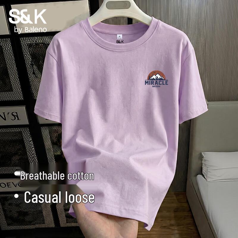 Baleno S&K Women s Cotton Short Sleeve T-Shirt L
Baleno S&K Women s Cotton Short Sleeve T-Shirt L