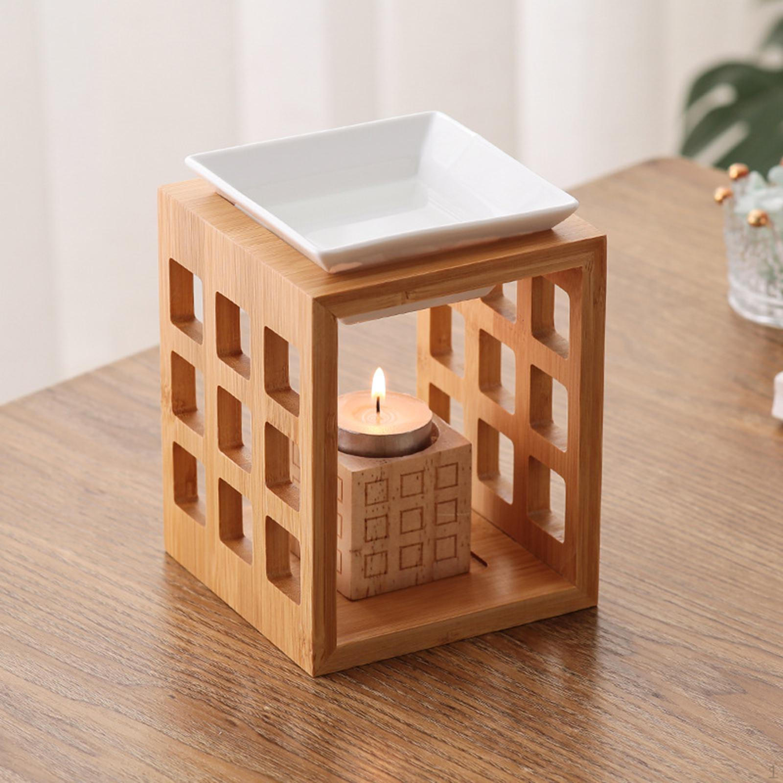 Ceramic Essential Oil Burner with Tealight Holder Candle Tart Warmer Warmers Decor for Parlor
Ceramic Essential Oil Burner with Tealight Holder Candle Tart Warmer Warmers Decor for Parlor