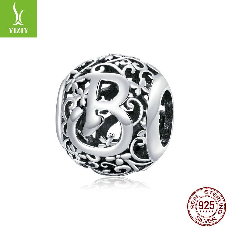 Бусины-алфавит из стерлингового серебра с лесным узором - Аксессуары для изготовления украшений своими руками (S925SCC1444) Sterling Silver
Бусины-алфавит из стерлингового серебра с лесным узором - Аксессуары для изготовления украшений своими руками (S925SCC1444) Sterling Silver