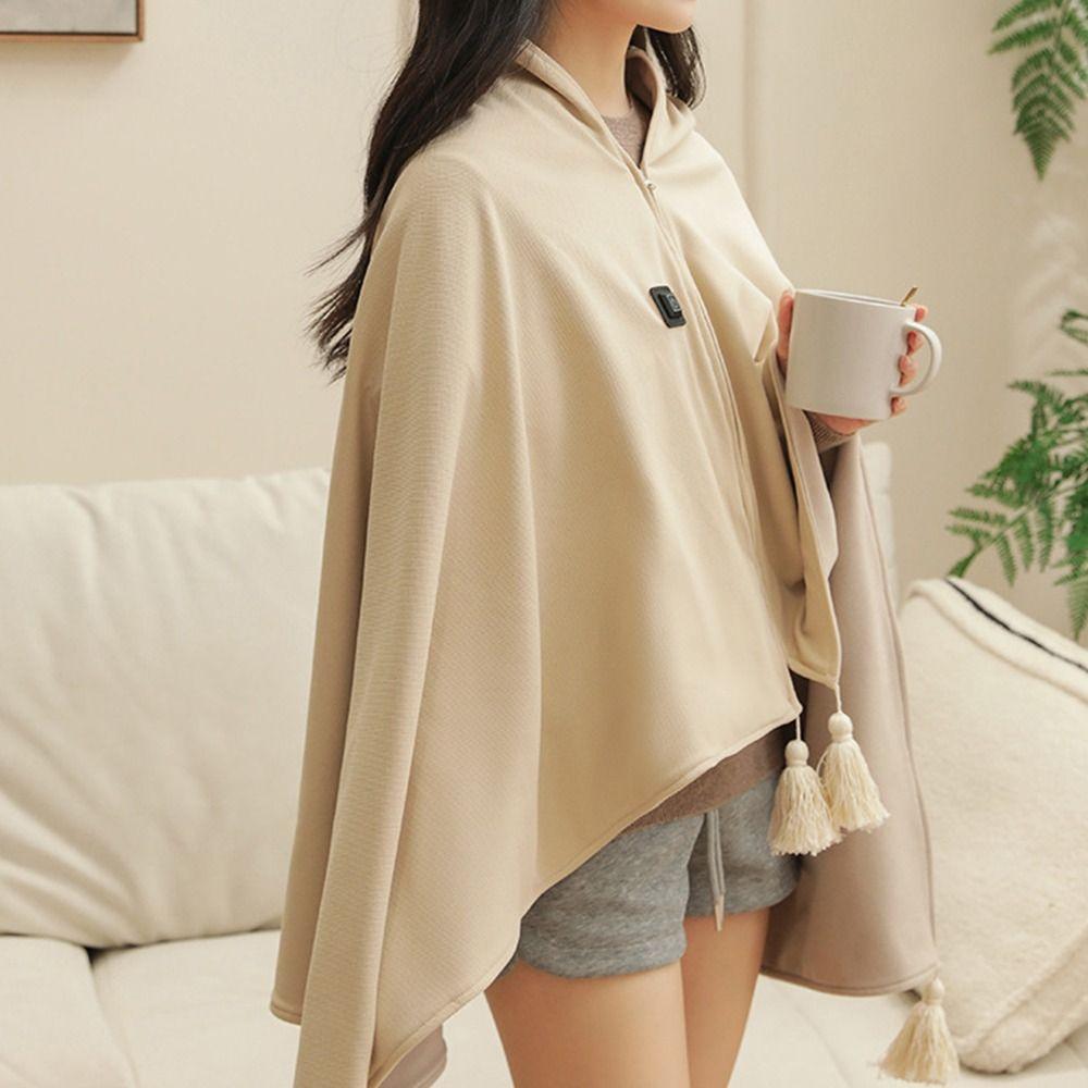 Washable USB Electric Heated Blanket Warm Clothing Heating Lap Blanket Electric Wrap for Winter чорний
Washable USB Electric Heated Blanket Warm Clothing Heating Lap Blanket Electric Wrap for Winter чорний