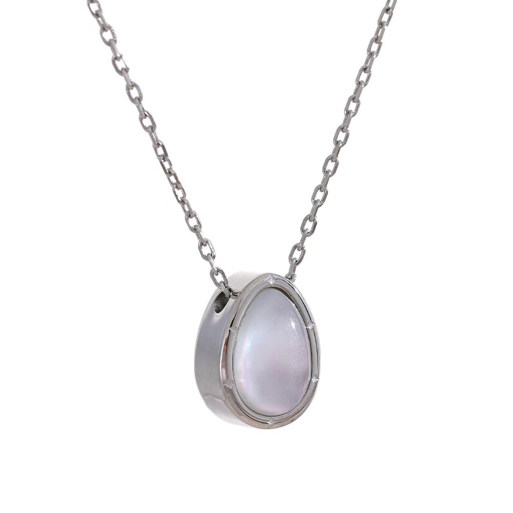 Yhpup 316L Stainless Steel Natural Stone Exquisite Shell Pendant Necklace for Women Chic Waterproof Metal Stylish Collar Jewelry
Yhpup 316L Stainless Steel Natural Stone Exquisite Shell Pendant Necklace for Women Chic Waterproof Metal Stylish Collar Jewelry