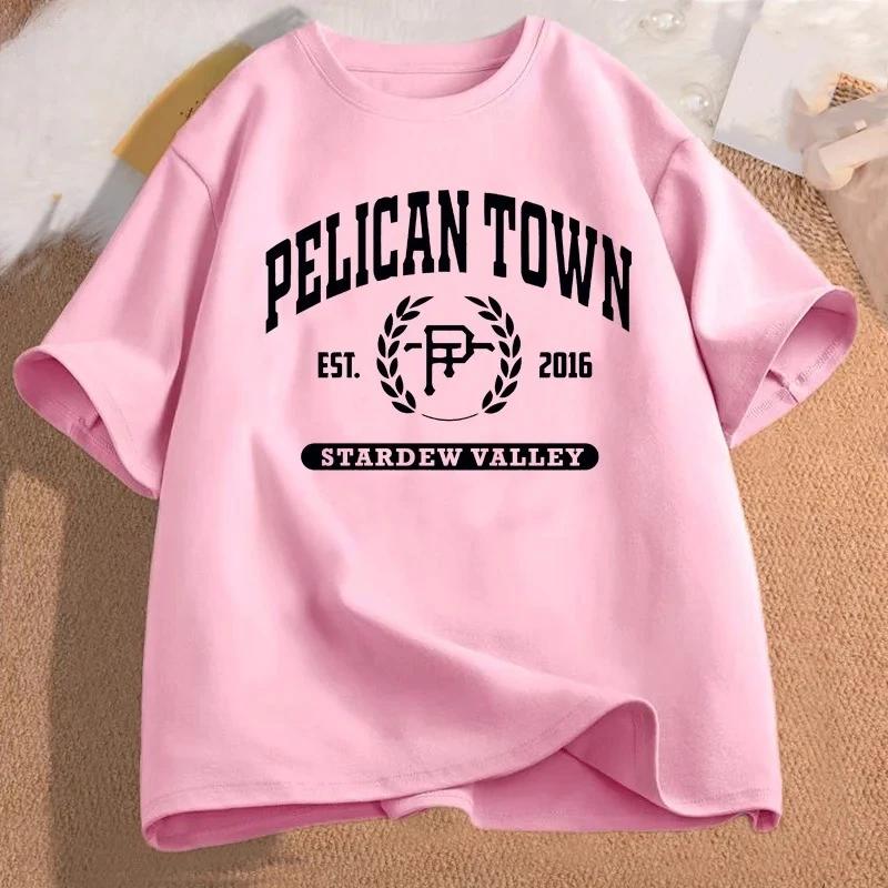 Pelican Town TShirt Stardew Valley Women Print Women Aesthetic Clothing Sleeve FeUnisex Harajuku Sleeve Street Aesthetic Clothes S
Pelican Town TShirt Stardew Valley Women Print Women Aesthetic Clothing Sleeve FeUnisex Harajuku Sleeve Street Aesthetic Clothes S