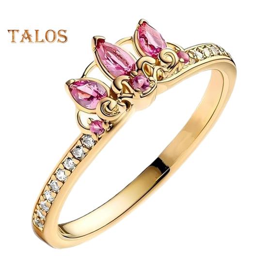 Кольцо на палец с блестящими стразами, инкрустированное в форме короны, кольцо принцессы в винтажном стиле, женское кольцо, ювелирное изделие, подарок 8 золотистый
Кольцо на палец с блестящими стразами, инкрустированное в форме короны, кольцо принцессы в винтажном стиле, женское кольцо, ювелирное изделие, подарок 8 золотистый