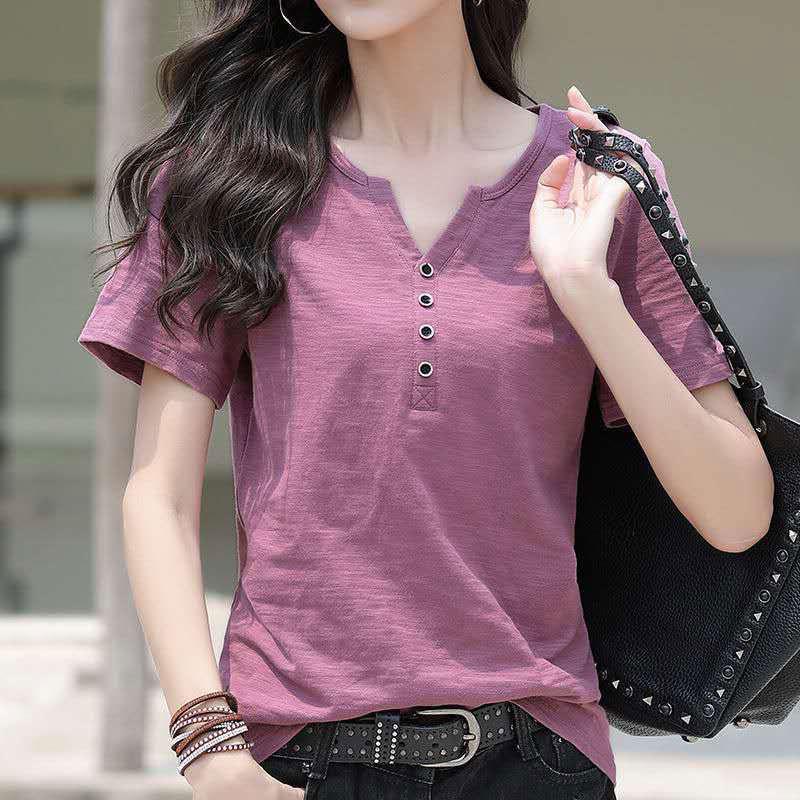 Women s V-Neck Bamboo Cotton T-shirt: Summer 2024 Loose Fit, Plus Size, Pure Cotton Short Sleeve Trend XXXXL синий
Women s V-Neck Bamboo Cotton T-shirt: Summer 2024 Loose Fit, Plus Size, Pure Cotton Short Sleeve Trend XXXXL синий