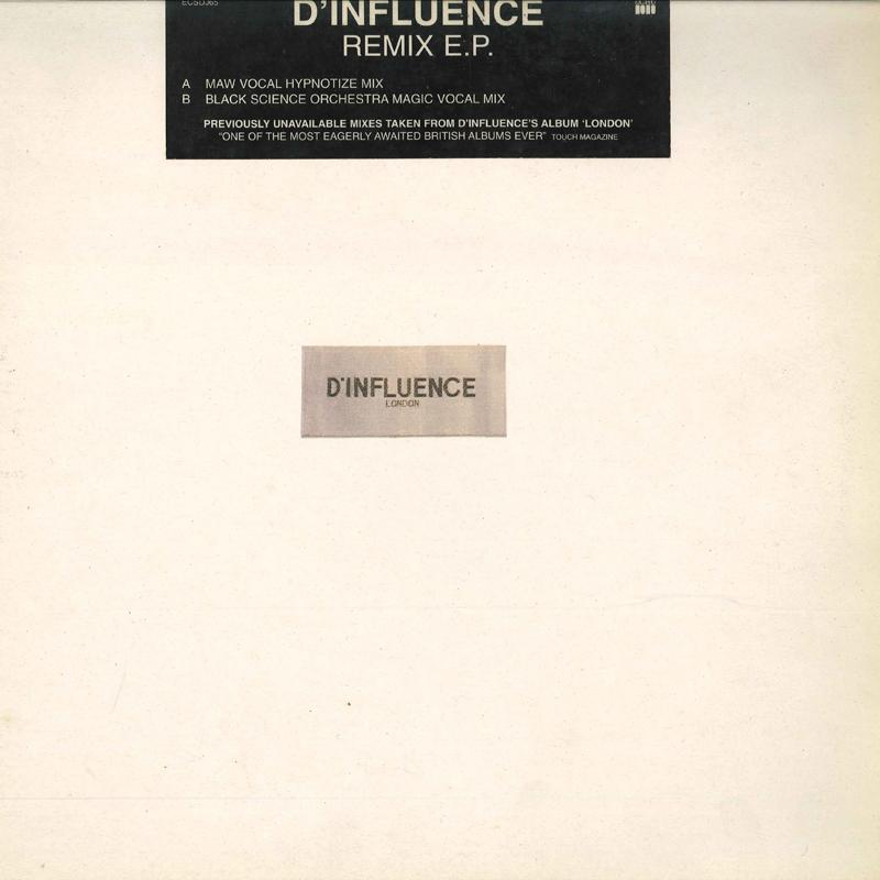 12-дюймовая пластинка D INFLUENCE - Remix E.p. ECSDJ65 ECHO 1998 UK Dance & Electronica Б/У
12-дюймовая пластинка D INFLUENCE - Remix E.p. ECSDJ65 ECHO 1998 UK Dance & Electronica Б/У