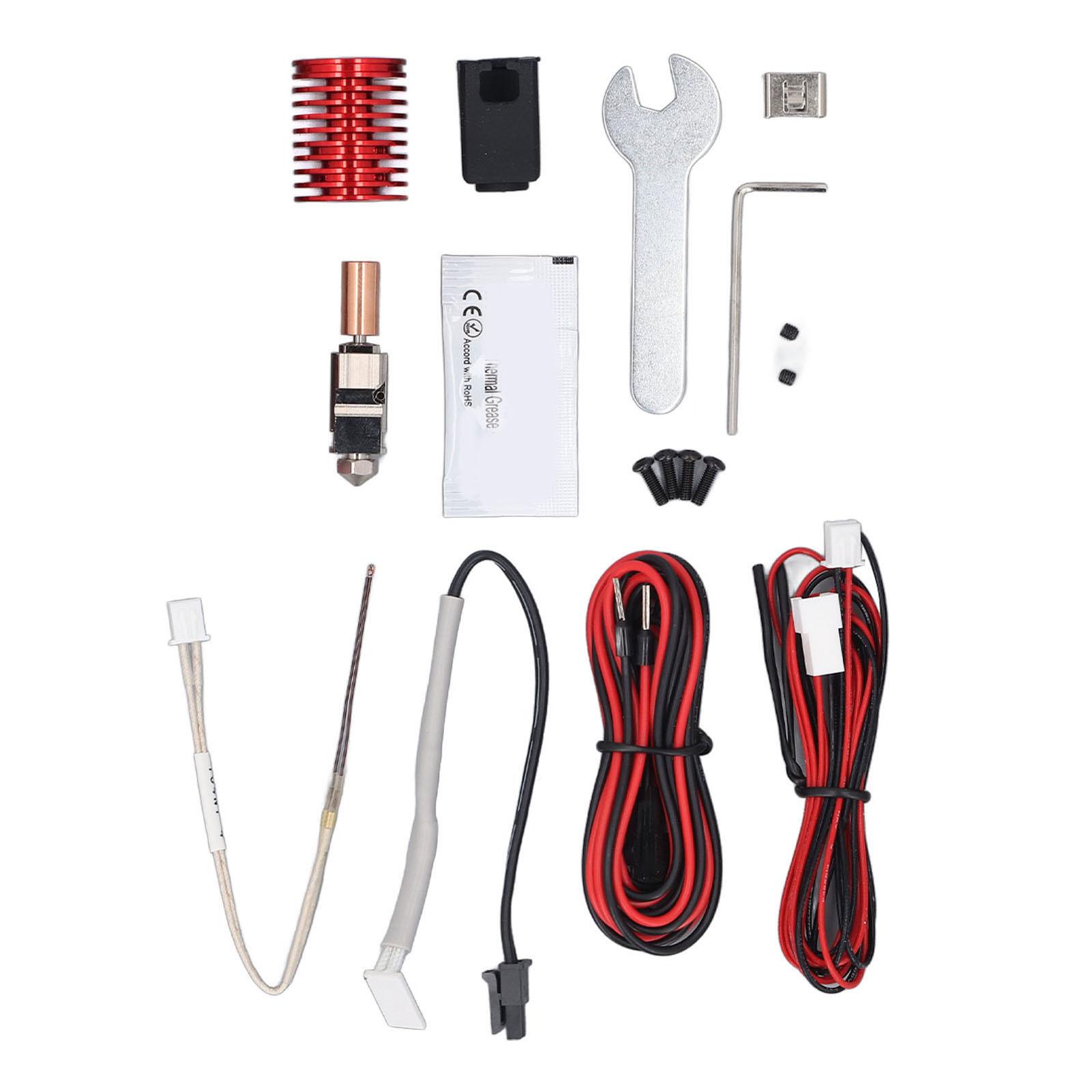 3D Printer Hotend Kit 24V 60W High Temperature Resistant Radiator Extrusion Hot End Kit
3D Printer Hotend Kit 24V 60W High Temperature Resistant Radiator Extrusion Hot End Kit