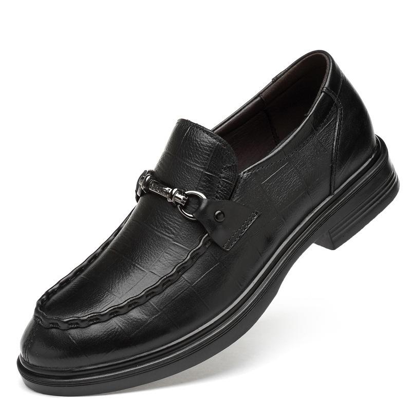 Simple Men S Shoes Foot Cover Thick Sole Heightening Business Casual Shoes Cowhide Lazy Shoes Fashion Leather Shoes Soft Sole Leather Shoes Men 47
Simple Men S Shoes Foot Cover Thick Sole Heightening Business Casual Shoes Cowhide Lazy Shoes Fashion Leather Shoes Soft Sole Leather Shoes Men 47