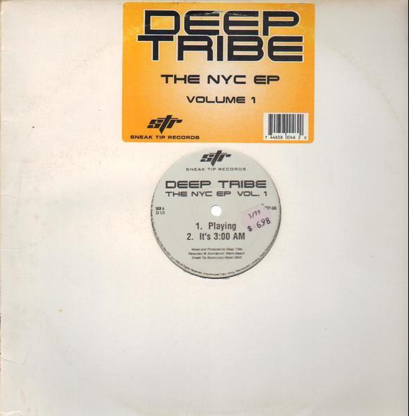 12inch Record DEEP TRIBE - The NYC EP Vol. 1 STEP046 Sneak Tip Recor 1998 US Dance & Electronica Used
12inch Record DEEP TRIBE - The NYC EP Vol. 1 STEP046 Sneak Tip Recor 1998 US Dance & Electronica Used