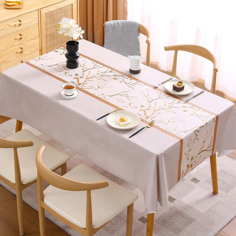 Flower Branch Rich Tablecloth Waterproof And Oil-Proof Leave-In Tablecloth Wind Coffee Table Cloth Dining Table Cloth Plum Blossom 120*120cm
Flower Branch Rich Tablecloth Waterproof And Oil-Proof Leave-In Tablecloth Wind Coffee Table Cloth Dining Table Cloth Plum Blossom 120*120cm