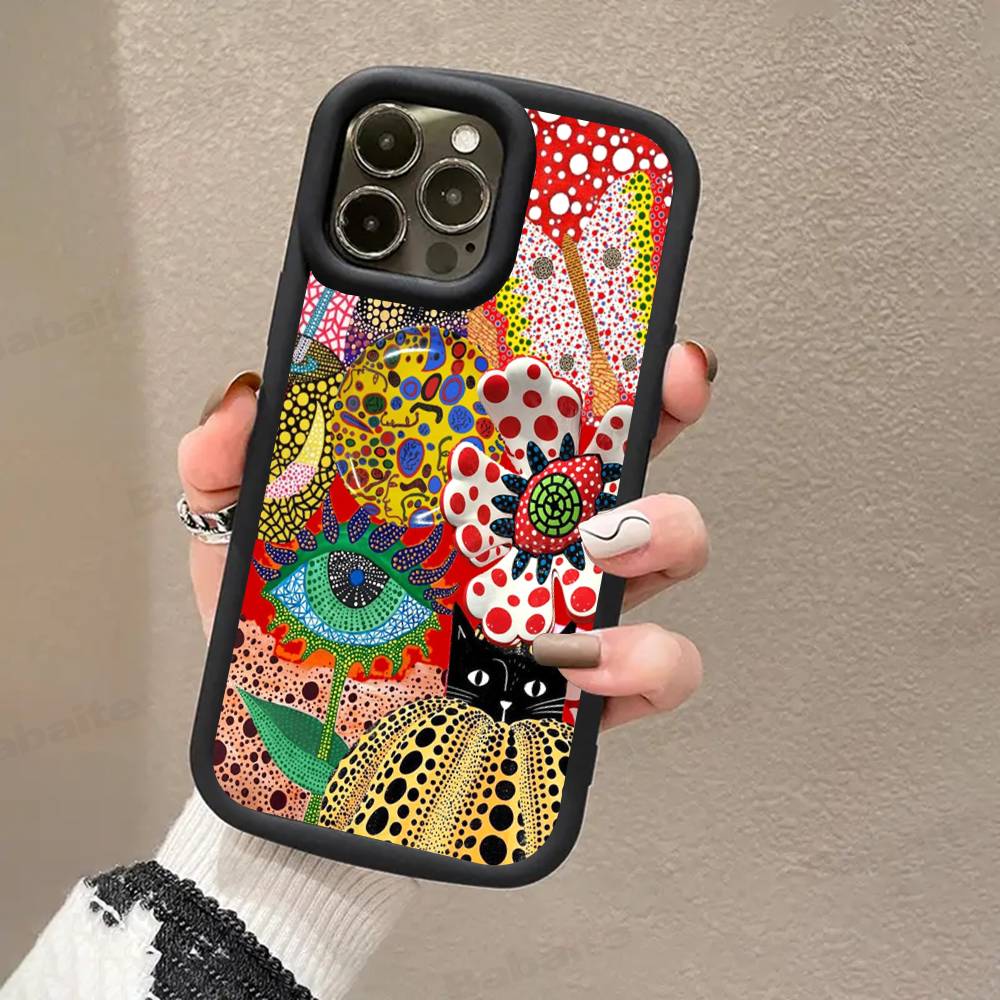 Popular Art Y-Yayoi KusamaS Phone Case For iPhone 17 16 15 13 11 12 14 Pro Max Plus Silicone Cover Shell iPhone 13
Popular Art Y-Yayoi KusamaS Phone Case For iPhone 17 16 15 13 11 12 14 Pro Max Plus Silicone Cover Shell iPhone 13