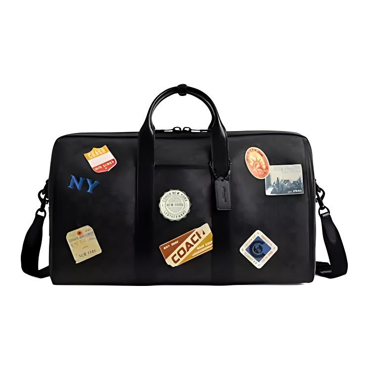 Coach 45 Pattern Print Signature Coated Canvas And Calfskin Leather Travel Bag Crossbody Shoulder Tote Large Men Bags Charcoal Multicolor CBF35-A5F Basic Set (Bag+Dust Bag)
Coach 45 Pattern Print Signature Coated Canvas And Calfskin Leather Travel Bag Crossbody Shoulder Tote Large Men Bags Charcoal Multicolor CBF35-A5F Basic Set (Bag+Dust Bag)