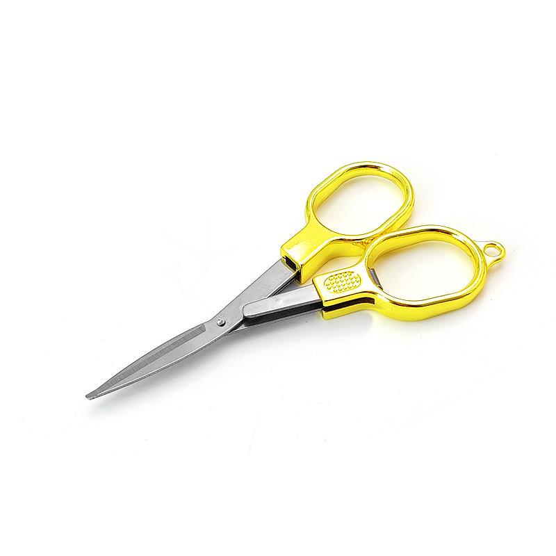 Compact Retro Portable Folding Stainless Steel Scissors - Ideal for Fishing and Carry-on Use
Compact Retro Portable Folding Stainless Steel Scissors - Ideal for Fishing and Carry-on Use