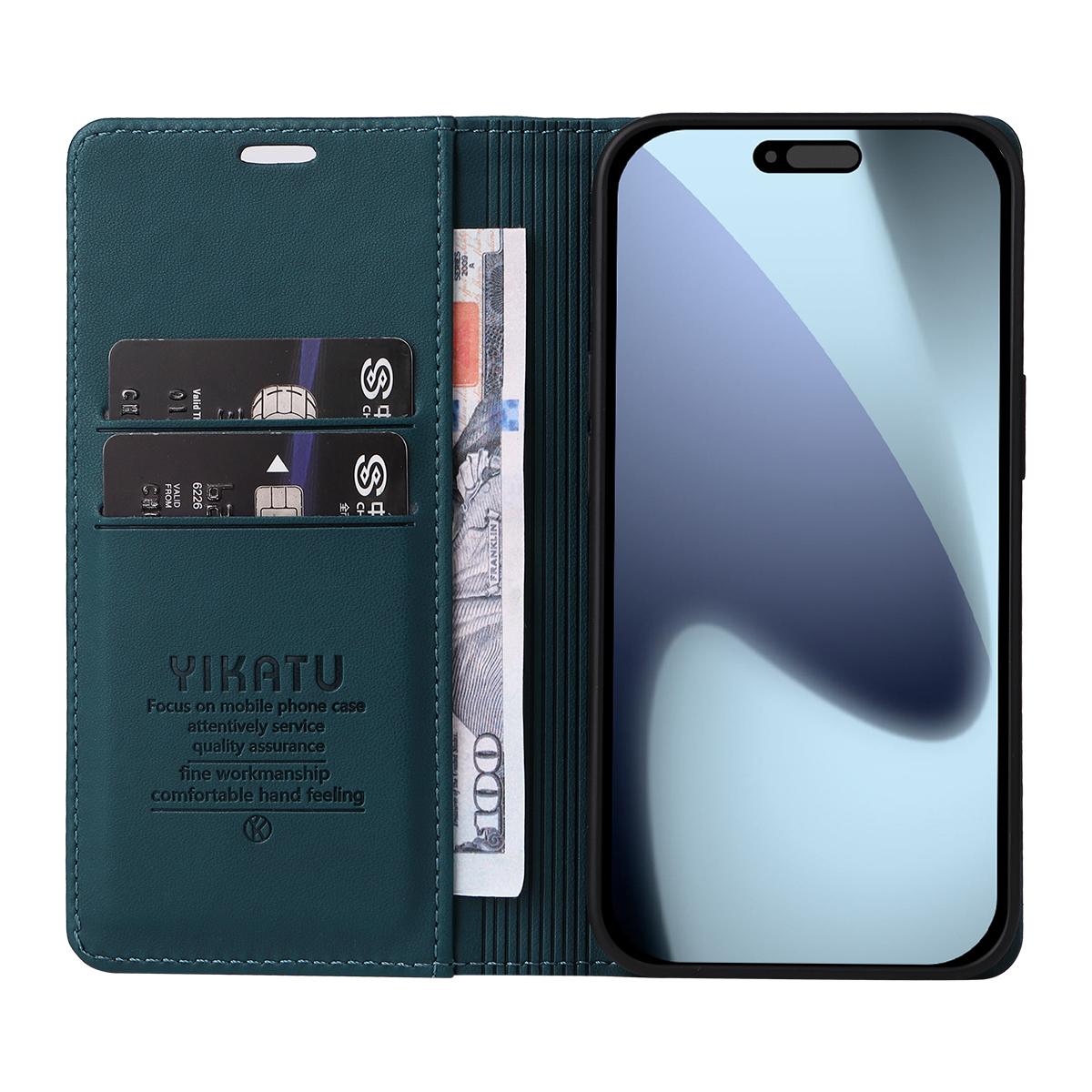 For iPhone 17 Pro Phone Cases YIKATU Magnetic Closure PU Leather Mobile Cover Rose Gold
For iPhone 17 Pro Phone Cases YIKATU Magnetic Closure PU Leather Mobile Cover Rose Gold