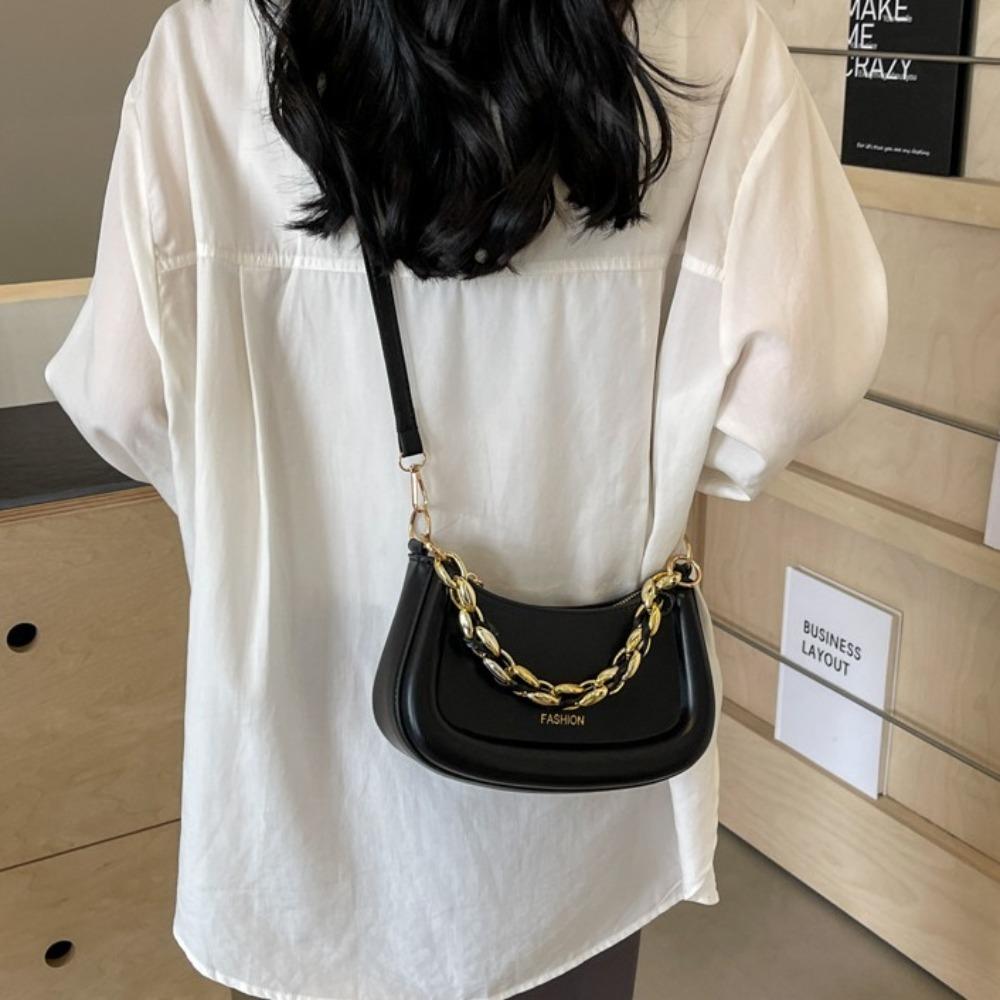 Large Capacity Vintage Crossbody Bag Handheld Single Shoulder Bag Cute Chain Underarm Bag Lady чорний
Large Capacity Vintage Crossbody Bag Handheld Single Shoulder Bag Cute Chain Underarm Bag Lady чорний