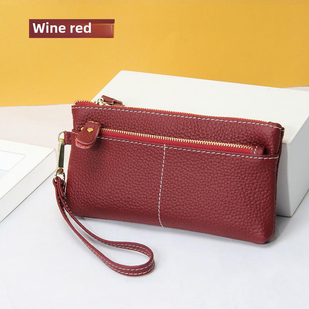 Элегантный длинный женский клатч из натуральной кожи с тонкой молнией в корейском стиле
Элегантный длинный женский клатч из натуральной кожи с тонкой молнией в корейском стиле