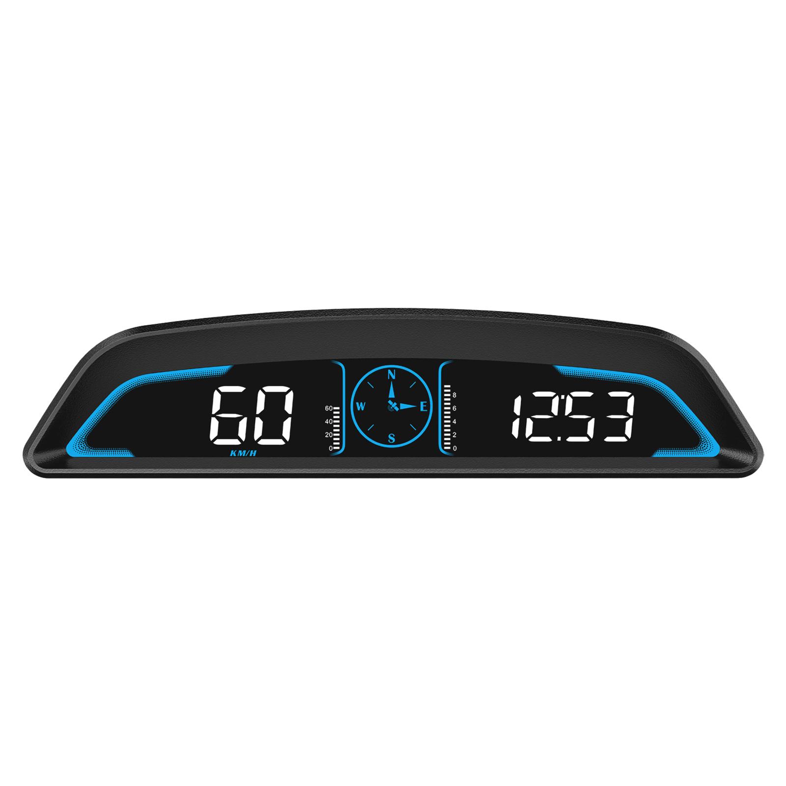 G3 5.5 inch LCD Car HUD Speed Distance Altitude Display GPS+Beidou Car Head Up Display Type A
G3 5.5 inch LCD Car HUD Speed Distance Altitude Display GPS+Beidou Car Head Up Display Type A