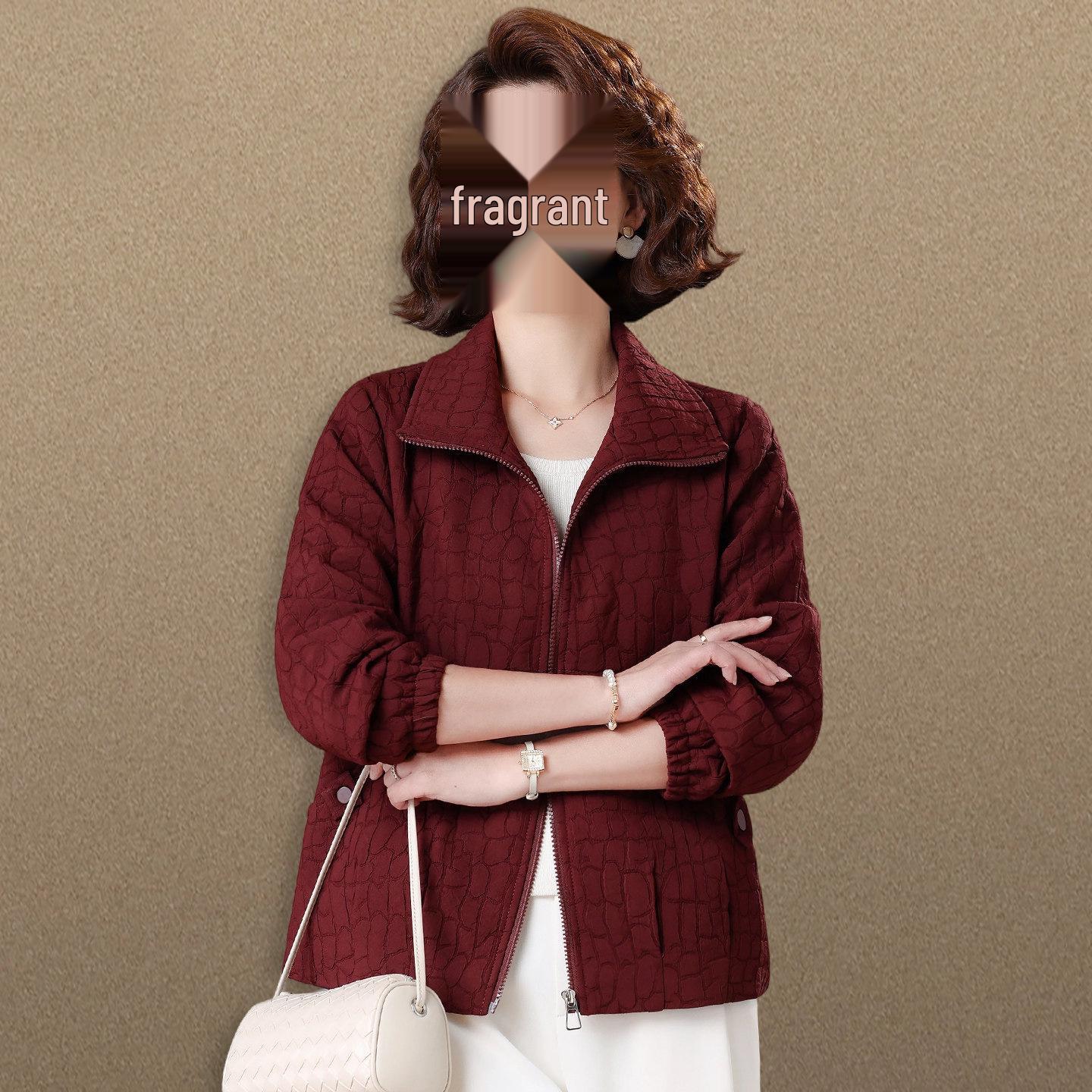 Elegant Spring & Autumn Jacket for Women 40+ - Short Lapel Style 3XL (Recommended for 120-135 lbs)
Elegant Spring & Autumn Jacket for Women 40+ - Short Lapel Style 3XL (Recommended for 120-135 lbs)