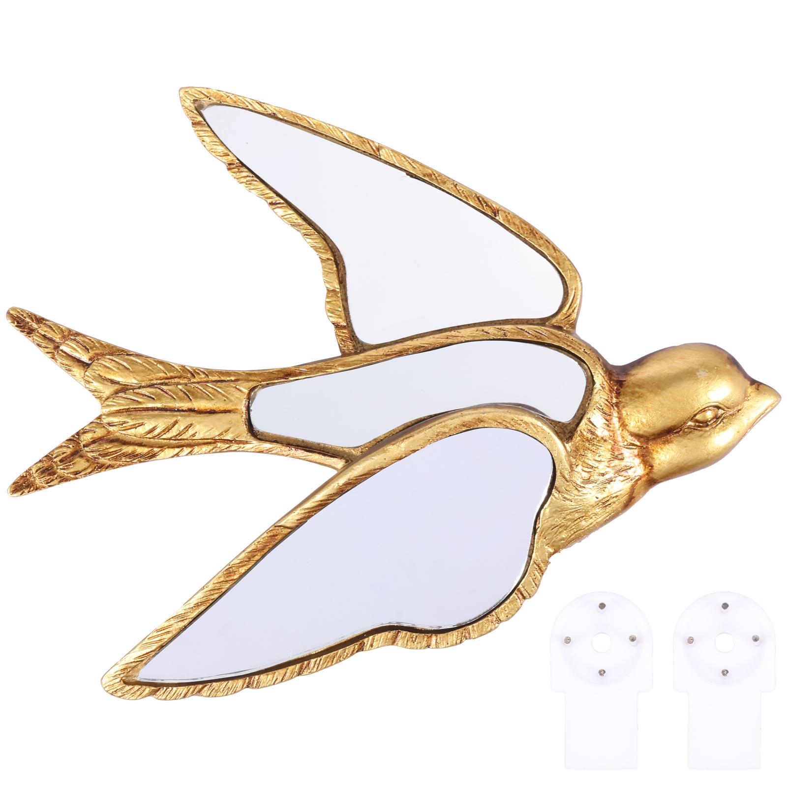 Decorative Animal Wall Mirror Creative Swallow/Dragonfly/Butterfly Shape Mirror Vintage Wall-mounted Decorative Mirrors for Home
Decorative Animal Wall Mirror Creative Swallow/Dragonfly/Butterfly Shape Mirror Vintage Wall-mounted Decorative Mirrors for Home