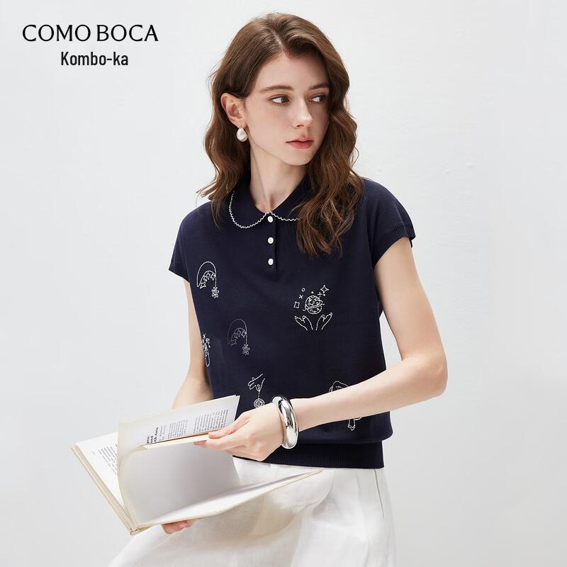 Женский вязаный топ с вышивкой, коротким рукавом, из смеси шелка Mulberry XL
Женский вязаный топ с вышивкой, коротким рукавом, из смеси шелка Mulberry XL
