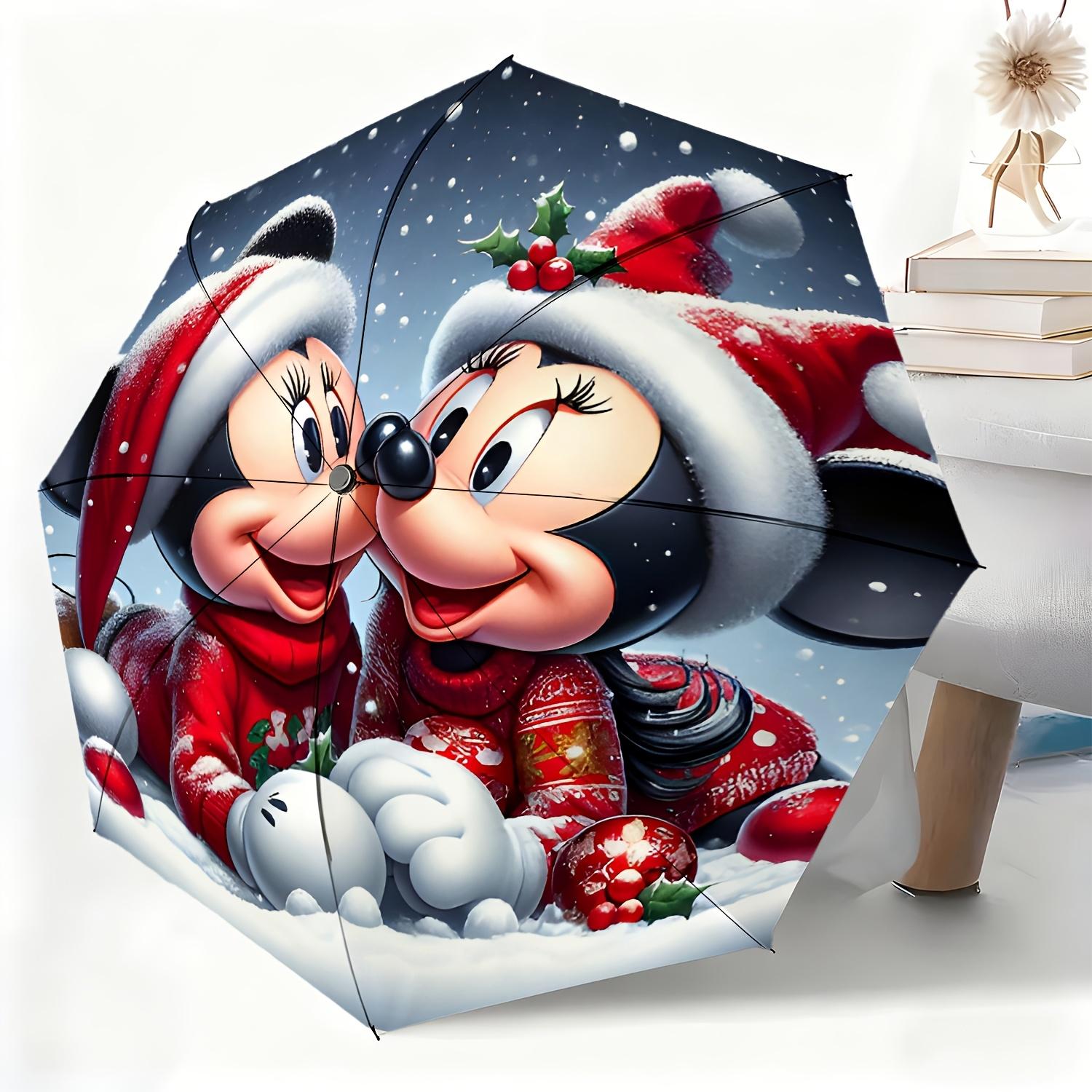 1pc Umbrella Featuring a Mickey And Minnie Christmas Theme, a Fully Automatic Umbrella Suitable for All Occasions, a Portable (as the picture,Iron&8K)
1pc Umbrella Featuring a Mickey And Minnie Christmas Theme, a Fully Automatic Umbrella Suitable for All Occasions, a Portable (as the picture,Iron&8K)