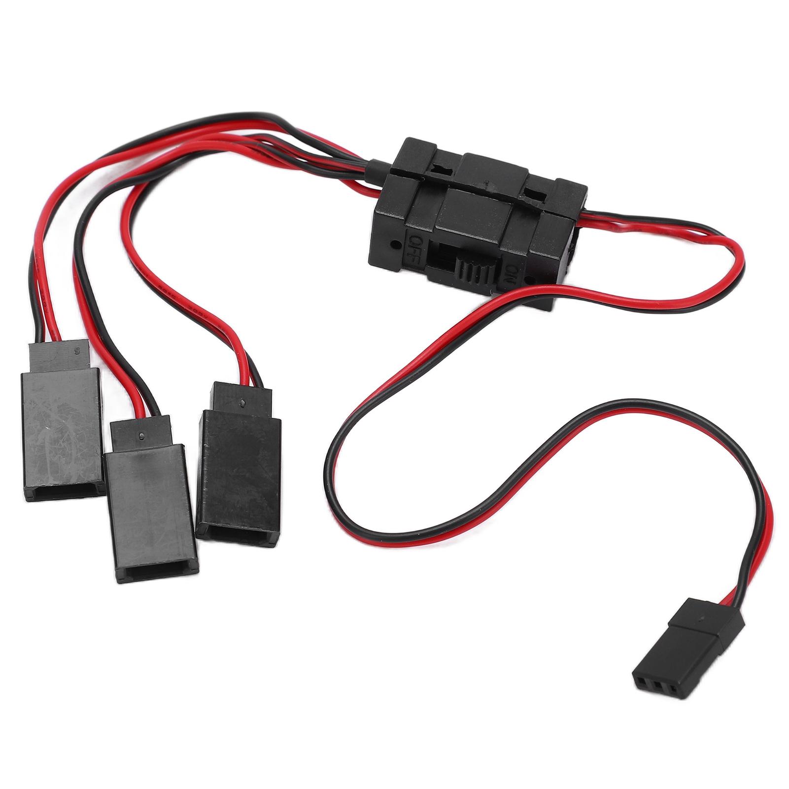 JR to JST Y Splitter Harness Parallel Wire 1 for 3 Y Cable with Switch for Remote Control Cars 
JR to JST Y Splitter Harness Parallel Wire 1 for 3 Y Cable with Switch for Remote Control Cars