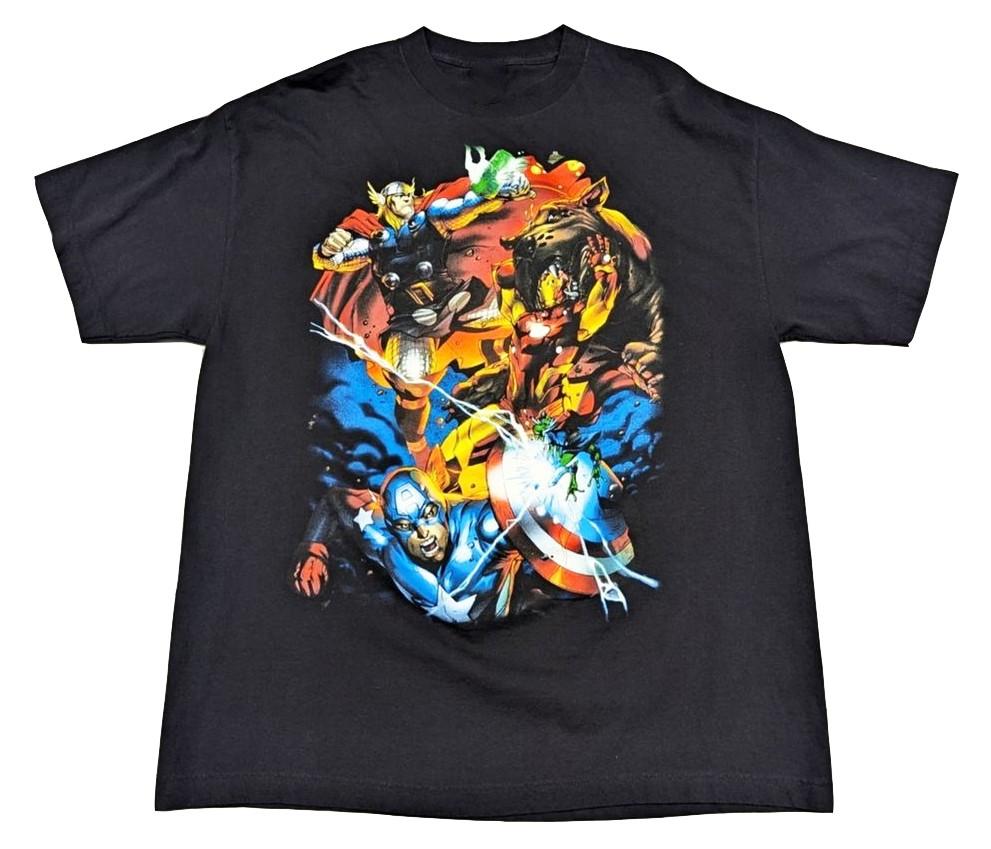 2010 Marvel Mad Engine Avengers Vs Pet Avengers T-Shirt Reprint New Unisex T-Shirt XXL
2010 Marvel Mad Engine Avengers Vs Pet Avengers T-Shirt Reprint New Unisex T-Shirt XXL