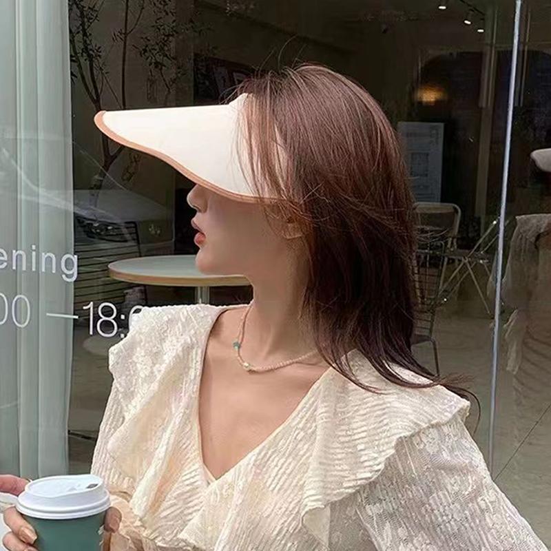 Women Outdoor Sunscreen Hat Big Brimmed Face Covering Empty Top Wavy Edge Flowerpot Summer
Women Outdoor Sunscreen Hat Big Brimmed Face Covering Empty Top Wavy Edge Flowerpot Summer