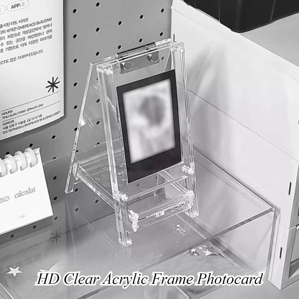3 Inch Card HD Photocard Holder Free Standing Desktop Small Card Album Collection Storing Style 1
3 Inch Card HD Photocard Holder Free Standing Desktop Small Card Album Collection Storing Style 1