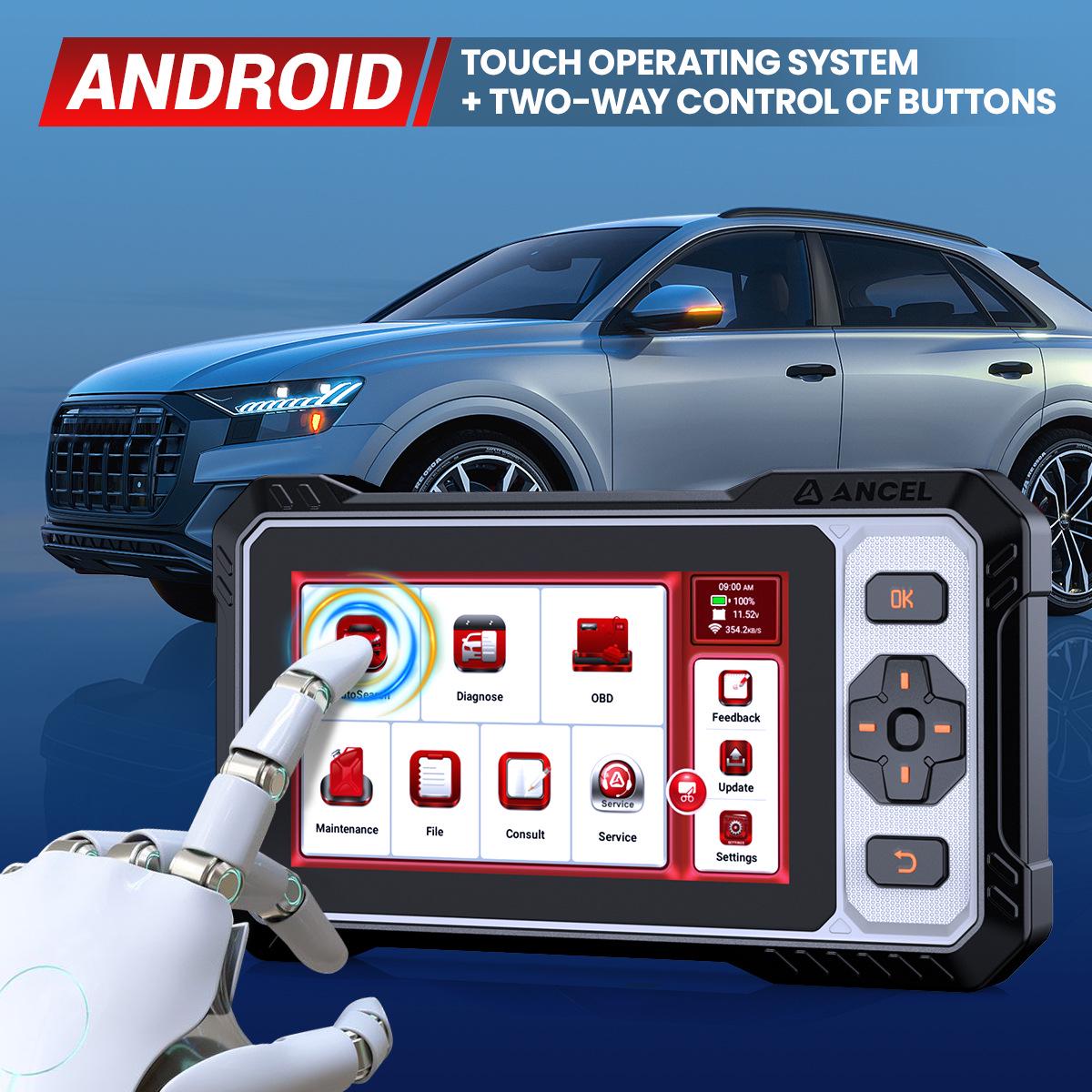 ANCEL FX6100 Multilingual Car Diagnostic Tool with 15 Maintenance Reset and Action Tests
ANCEL FX6100 Multilingual Car Diagnostic Tool with 15 Maintenance Reset and Action Tests
