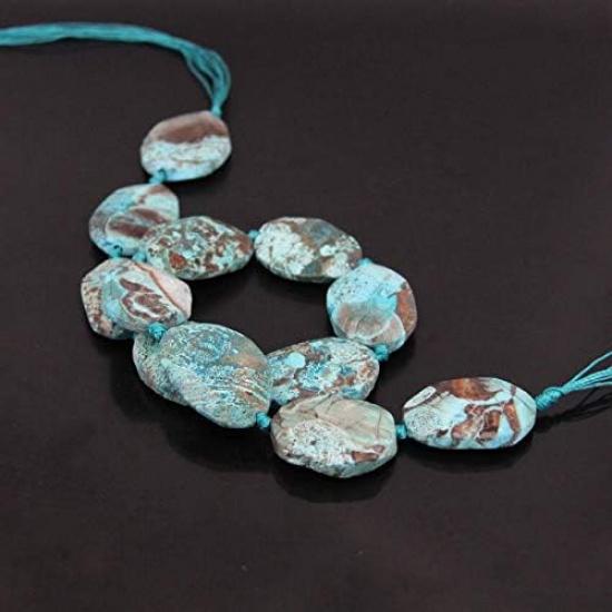 15.5 /Strand Natural Blue Ocean Jaspers Faceted Slab Loose Beads, Sea Sediment Slice Pendants Jewelry Making Supplier
15.5 /Strand Natural Blue Ocean Jaspers Faceted Slab Loose Beads, Sea Sediment Slice Pendants Jewelry Making Supplier