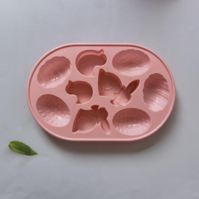9-Cavity Easter Silicone Easter Egg Rabbit Shaped Baking Mold Chocolate Mold Easter Themed Party Decoration
9-Cavity Easter Silicone Easter Egg Rabbit Shaped Baking Mold Chocolate Mold Easter Themed Party Decoration