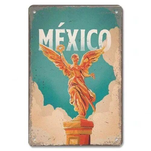 Ángel De La Independencia Tin Metal Sign Mexican Culture Wall Art 20x30cm(7.8x11.8inch)
Ángel De La Independencia Tin Metal Sign Mexican Culture Wall Art 20x30cm(7.8x11.8inch)
