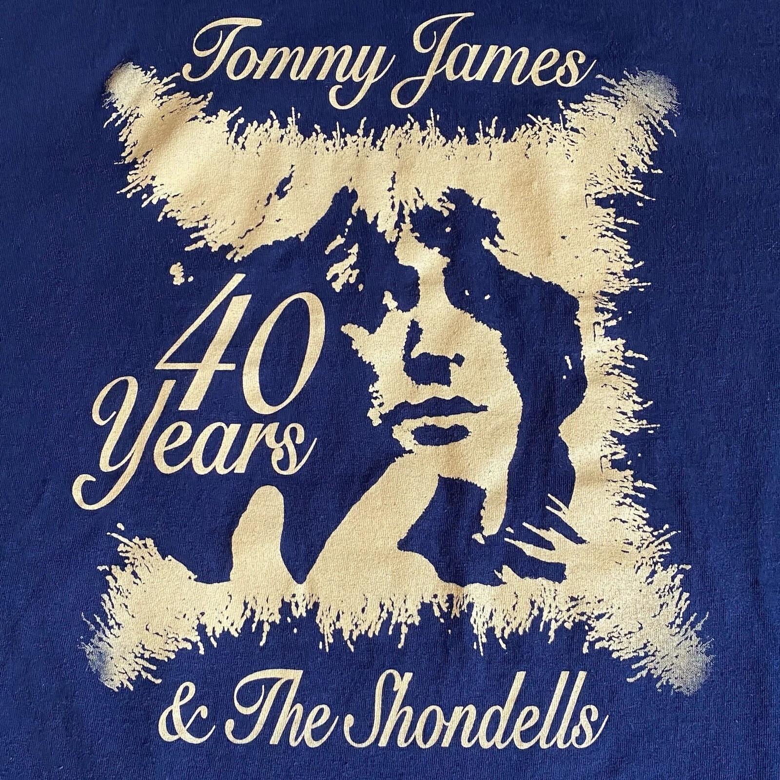 TOMMY JAMES & THE SHONDELLS 40 Years Concert T-Shirt BL1842 4XL
TOMMY JAMES & THE SHONDELLS 40 Years Concert T-Shirt BL1842 4XL