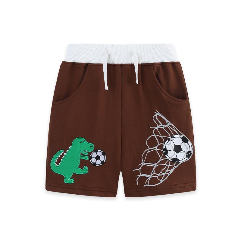 European Style Boys Dinosaur Embroidered Cotton Shorts - Trendy Summer Casuals for Toddlers 115cm
European Style Boys Dinosaur Embroidered Cotton Shorts - Trendy Summer Casuals for Toddlers 115cm