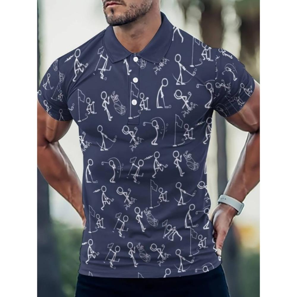Summer New Slim Fit Men s Polo Shirt with Digital Printing, Sports and Casual Lapel Top 3XL темно-синього кольору
Summer New Slim Fit Men s Polo Shirt with Digital Printing, Sports and Casual Lapel Top 3XL темно-синього кольору