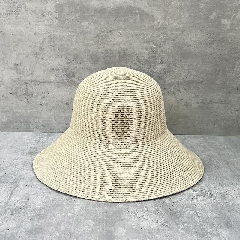 French Classic Versatile Ultra-Light Fine Papyrus Bucket Hat Women S Summer Sunshade Sunscreen Basin Hat Big Brim Straw Hat Can Be Shaped m (56-58cm) - shapeable brim
French Classic Versatile Ultra-Light Fine Papyrus Bucket Hat Women S Summer Sunshade Sunscreen Basin Hat Big Brim Straw Hat Can Be Shaped m (56-58cm) - shapeable brim
