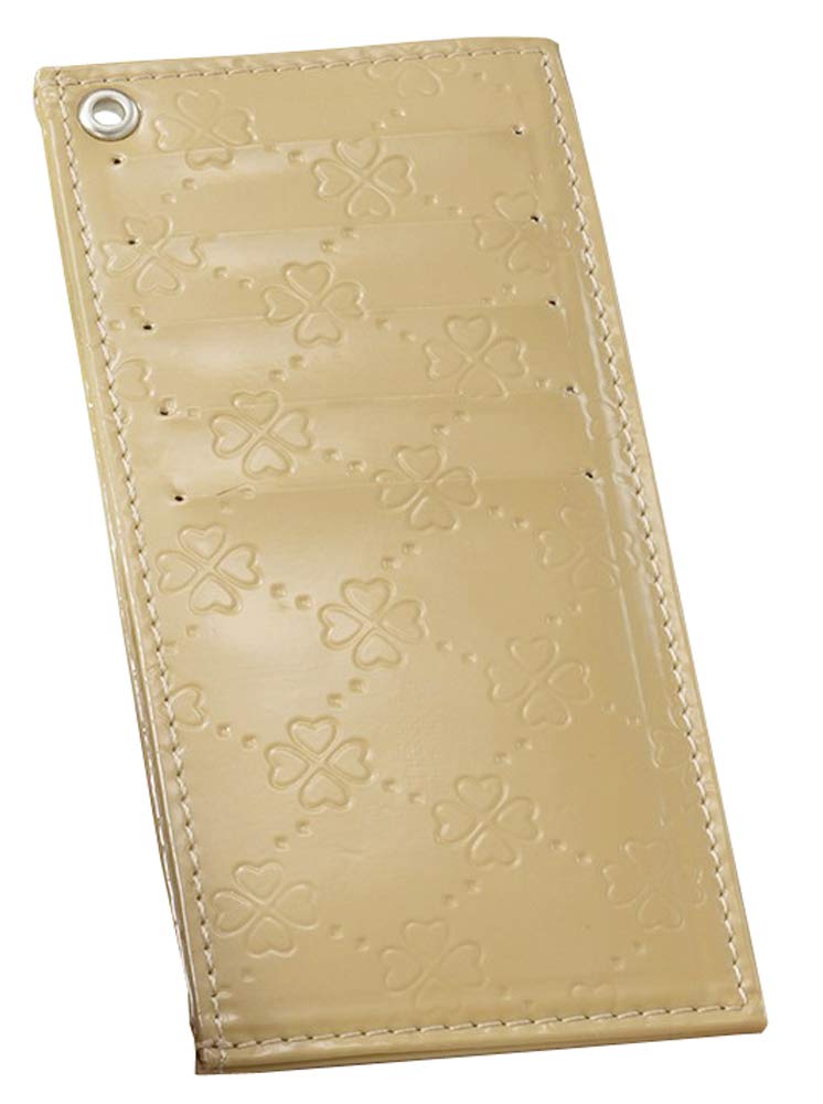 Sanwai Shoji Inner Card Case, Beige, 15cm H x 7cm W x 0.3cm D, Stylish Clover Leather Inner Card Case
Sanwai Shoji Inner Card Case, Beige, 15cm H x 7cm W x 0.3cm D, Stylish Clover Leather Inner Card Case