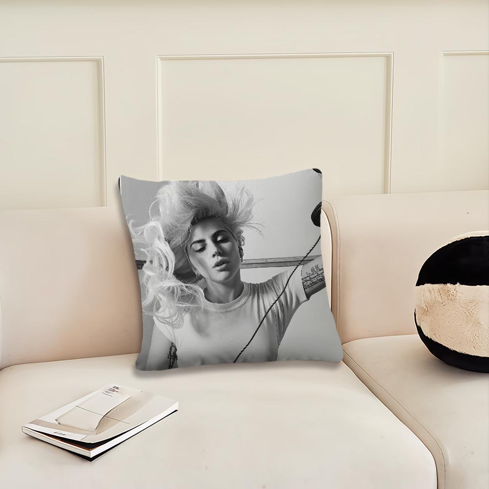 L-Lady Gaga Singer cool cushion cover Pillow Cover Decoration Room Home Sofa living Office Car Nordic Simplicity 12x12Inch
L-Lady Gaga Singer cool cushion cover Pillow Cover Decoration Room Home Sofa living Office Car Nordic Simplicity 12x12Inch
