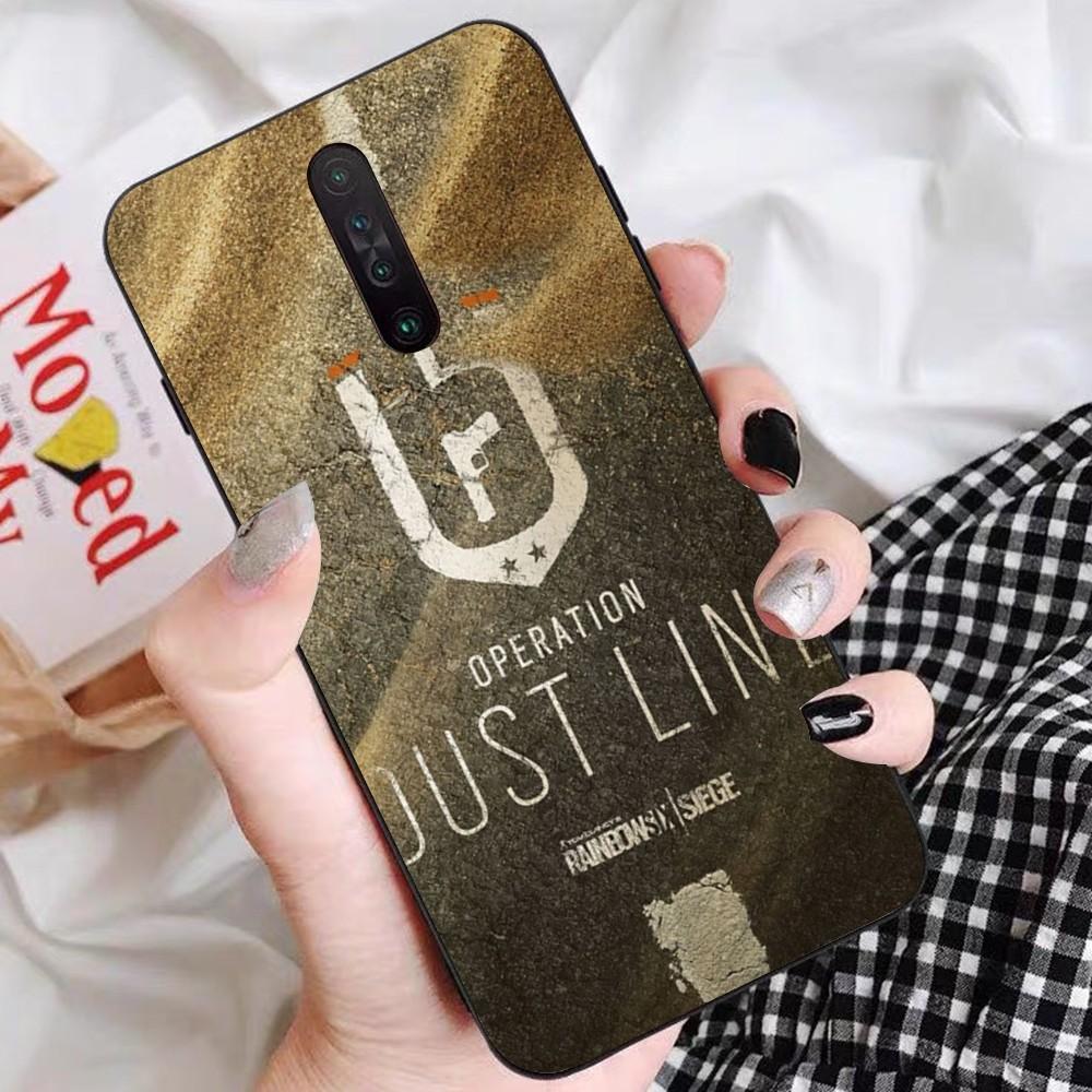 R-RAINBOW-SIXS Phone Case For Redmi 5 6 7 8 9 10 plus pro 6 7 8 9 A GO K20 K30 K40 pro plus F3 Fundas Redmi 4X
R-RAINBOW-SIXS Phone Case For Redmi 5 6 7 8 9 10 plus pro 6 7 8 9 A GO K20 K30 K40 pro plus F3 Fundas Redmi 4X