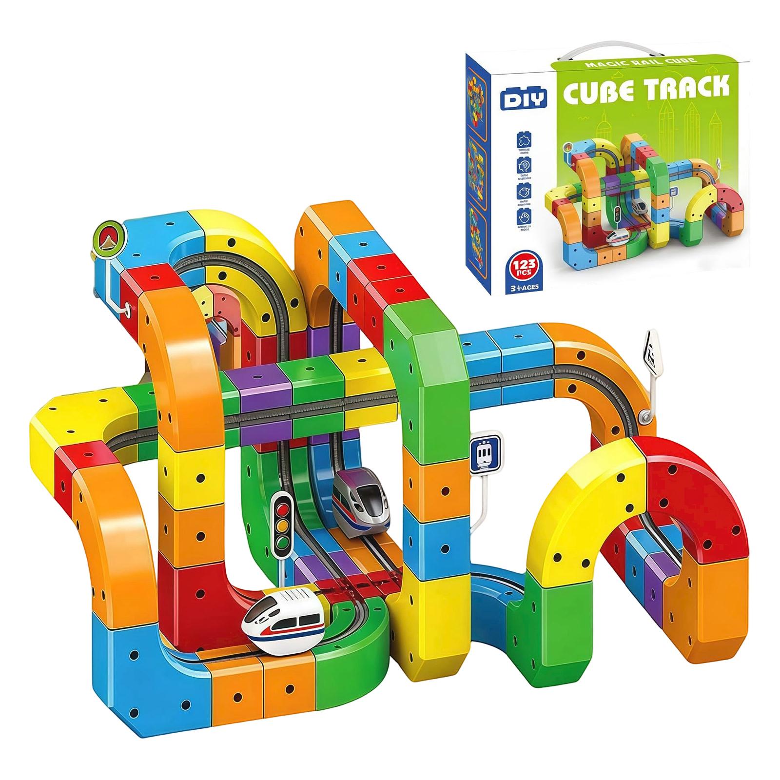 Three Dimensional Rail Car, Building Block Track Toys, Exercise Children s Hand Eye Coordination
Three Dimensional Rail Car, Building Block Track Toys, Exercise Children s Hand Eye Coordination
