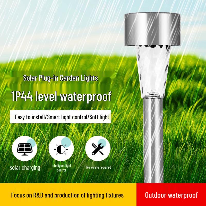 Солнечный многоцветный газонный и дворовый грунтовый светильник Warm Light
Солнечный многоцветный газонный и дворовый грунтовый светильник Warm Light