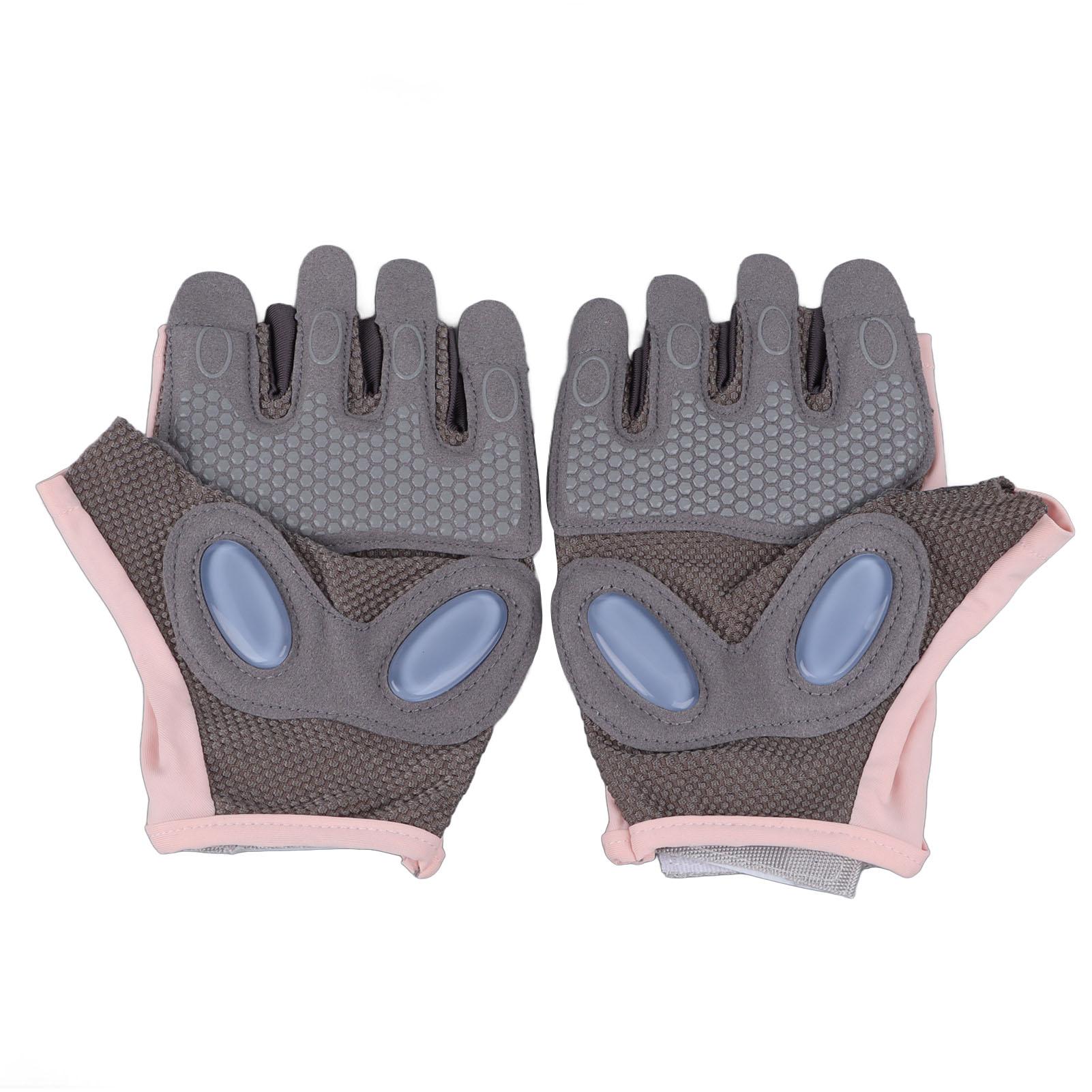 Half Finger Gloves Prevent Slip Breathable Fingerless Sports Gloves for Cycling Fitness Workout Pink
Half Finger Gloves Prevent Slip Breathable Fingerless Sports Gloves for Cycling Fitness Workout Pink
