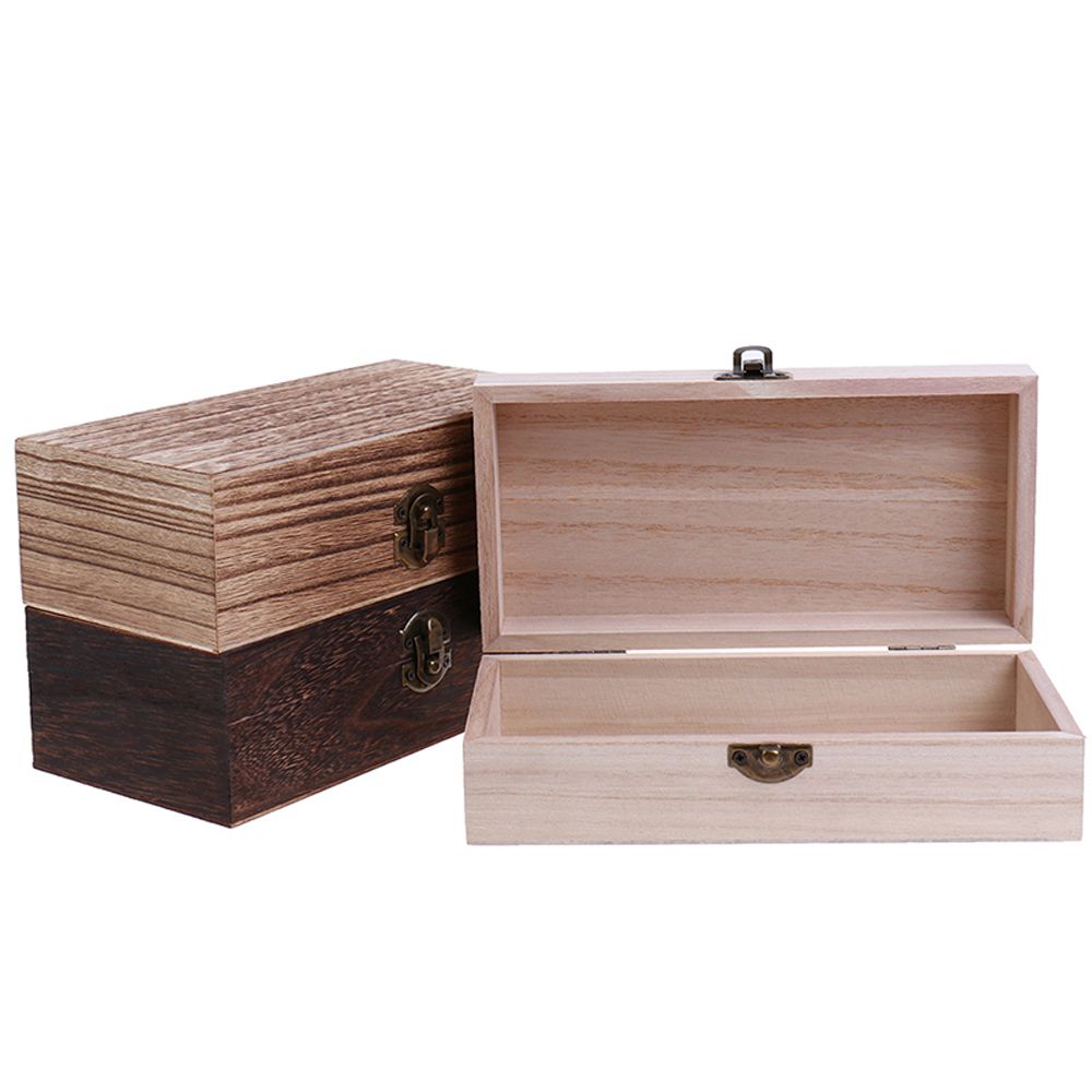 with Lid Tea Boxes Craft Lock Wooden Storage Box Clamshell Box Jewelry Box Decorative Trinket Case 15X10X6cm-F Paulownia wood
with Lid Tea Boxes Craft Lock Wooden Storage Box Clamshell Box Jewelry Box Decorative Trinket Case 15X10X6cm-F Paulownia wood